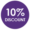 10% Discount for Students